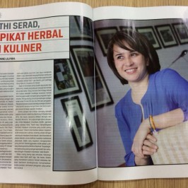 Liputan Majalah SWA: Terpikat Herbal Dan Kuliner